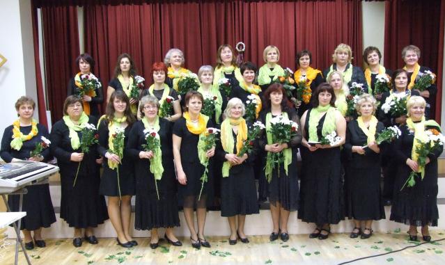 Mērdzenes sieviešu kora "Austra" 40 gadu jubilejas koncerts 27.11.2010.